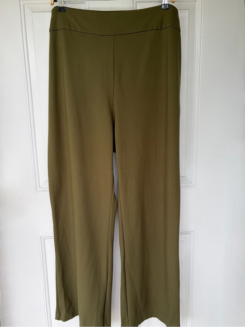 •Jones New York• Olive Green Pull-On Wide Leg Pants - Size 3X